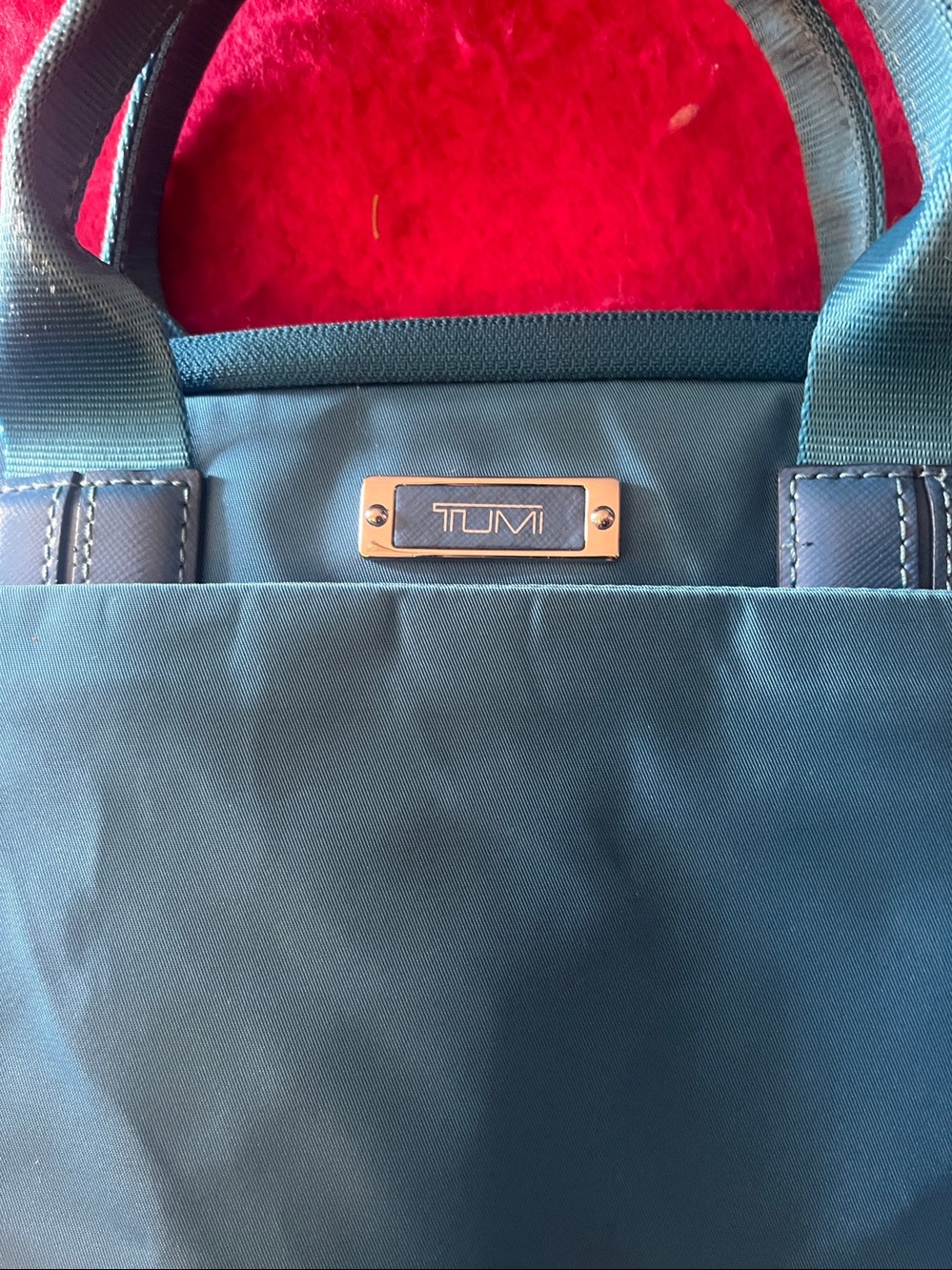 Cute Tumi nylon computer bag briefcase